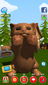 اسکرین شات بازی Colored Kittens 🐱 virtual pet 6