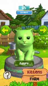 اسکرین شات بازی Colored Kittens 🐱 virtual pet 3