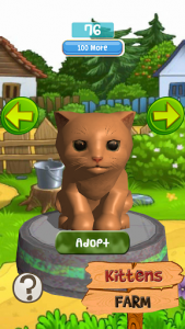 اسکرین شات بازی Colored Kittens 🐱 virtual pet 4