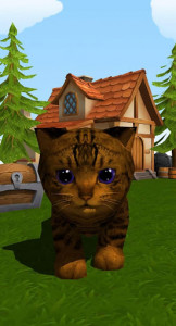 اسکرین شات بازی Colored Kittens 🐱 virtual pet 1