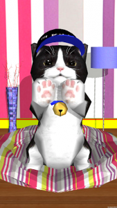 اسکرین شات بازی Hi Kitty lovely 🐱 Virtual Pet 2