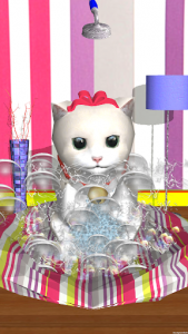 اسکرین شات بازی Hi Kitty lovely 🐱 Virtual Pet 3