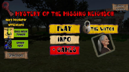 اسکرین شات بازی Mystery of missing neighbor, escape puzzle game 1