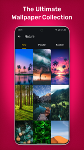 اسکرین شات 5 برنامه Wallpapers 4K, HD Backgrounds