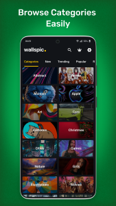 اسکرین شات 3 برنامه Wallpapers 4K, HD Backgrounds