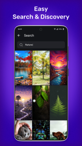 اسکرین شات 7 برنامه Wallpapers 4K, HD Backgrounds