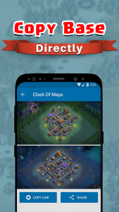 اسکرین شات برنامه Clash of Maps - Base, Layouts 4