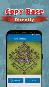 اسکرین شات برنامه Clash of Maps - Base, Layouts 7