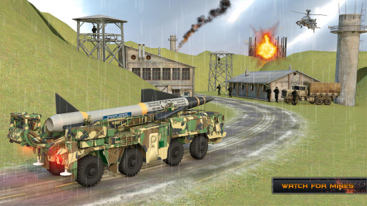 اسکرین شات بازی Army Truck Driving Games 3D 2