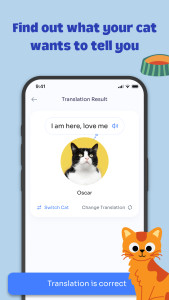 اسکرین شات 2 برنامه MeowTalk Cat Translator