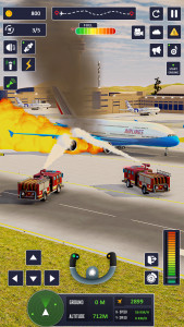 اسکرین شات بازی Airplane Game Flight Simulator 5