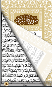 اسکرین شات برنامه Quran 16 Line with Audio 5