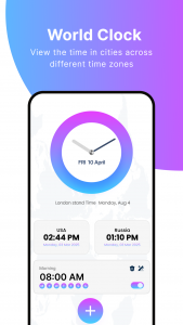 اسکرین شات 4 برنامه Clock - Alarm Clock & Timer