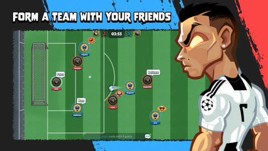 اسکرین شات بازی MamoBall 4v4 Online Soccer 1