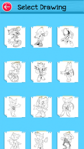 اسکرین شات بازی Coloring Book For Sonic 1