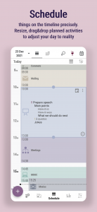 اسکرین شات برنامه Time Planner: Schedule & Tasks 4
