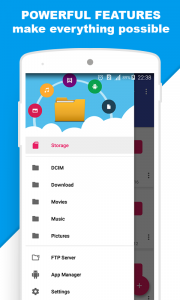 اسکرین شات برنامه Files Manager - File Browser 4