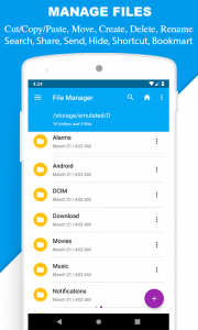 اسکرین شات برنامه Files Manager - File Browser 1