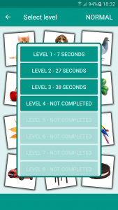 اسکرین شات 6 بازی Brain game. Picture Match.