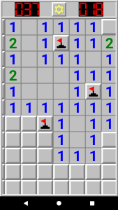 اسکرین شات 2 بازی Minesweeper