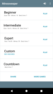 اسکرین شات 8 بازی Minesweeper