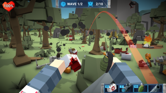 اسکرین شات 2 بازی The Walking Zombie: Shooter