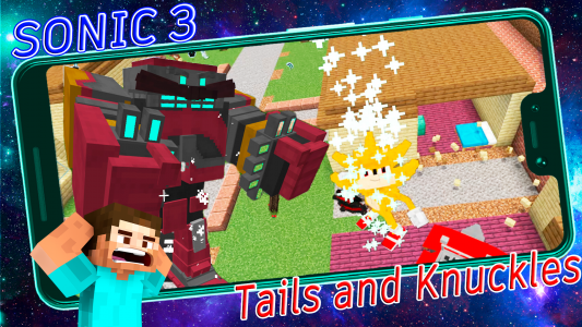 اسکرین شات 3 برنامه Sonic The Hedgehog 3 Minecraft