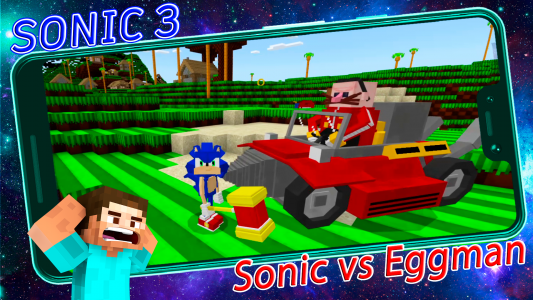 اسکرین شات 4 برنامه Sonic The Hedgehog 3 Minecraft