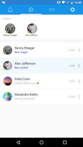 اسکرین شات برنامه Messenger 7