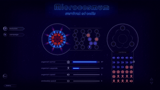 اسکرین شات بازی Microcosmum: survival of cells 3