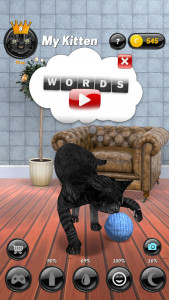 اسکرین شات برنامه My Kitten : Virtual Pet 7