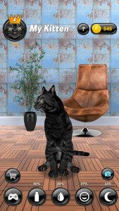 اسکرین شات برنامه My Kitten : Virtual Pet 3
