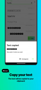 اسکرین شات برنامه Fontify - Fonts for Instagram 3