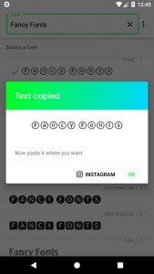 اسکرین شات برنامه Fontify - Fonts for Instagram 4