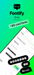 اسکرین شات برنامه Fontify - Fonts for Instagram 1