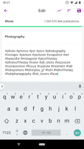 اسکرین شات برنامه Hashtagify - Automated Hashtags for Instagram 7