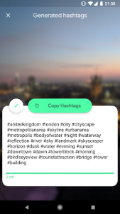 اسکرین شات برنامه Hashtagify - Automated Hashtags for Instagram 3