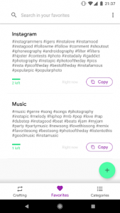 اسکرین شات برنامه Hashtagify - Automated Hashtags for Instagram 6