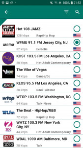 اسکرین شات 4 برنامه Radio Alarm Clock