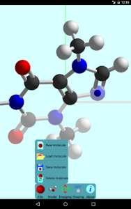 اسکرین شات برنامه Molecular Constructor 4