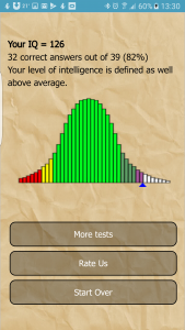 اسکرین شات 3 برنامه IQ Test