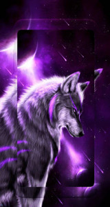 اسکرین شات برنامه Wolf wallpapers : Wolves Wallpapers 8