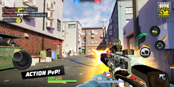 اسکرین شات بازی Action Strike: Online PvP FPS 1