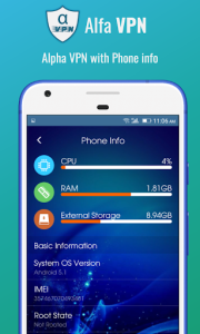 اسکرین شات 5 برنامه Alfa VPN Free Unblock proxy unblock websites