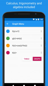 اسکرین شات برنامه Graphing Calculator - Algeo 5