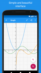 اسکرین شات برنامه Graphing Calculator - Algeo 1