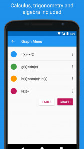 اسکرین شات 5 برنامه Graphing Calculator - Algeo