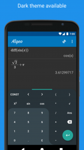 اسکرین شات 2 برنامه Graphing Calculator - Algeo