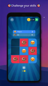 اسکرین شات بازی Tic Tac Toe : XO Emoji 4