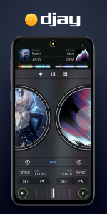 اسکرین شات برنامه djay - DJ App & Mixer 1